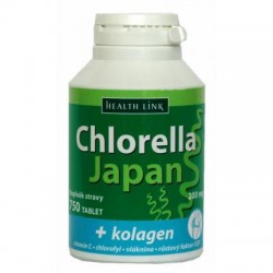 Chlorella Japan s kolagénom