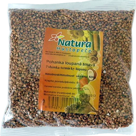 Pohánka lúpaná tmavá 500g