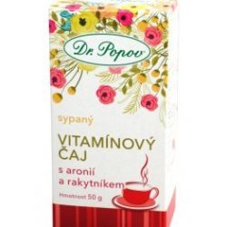 Čaj sypaný vitamínový rakytník arónia 50g